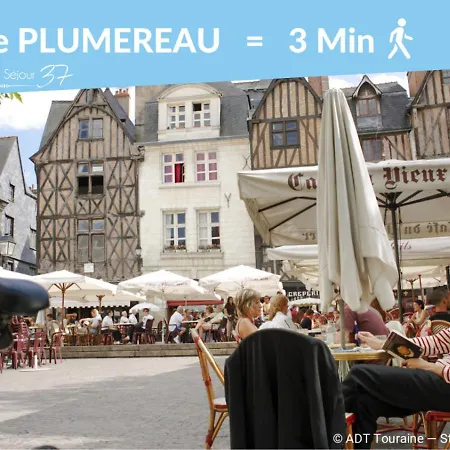 3 Bleu - Proche De Tous Commerces Lägenhet Tours