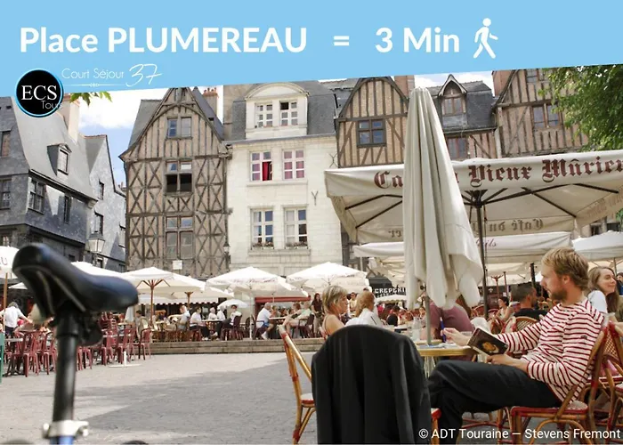 3 Bleu - Proche De Tous Commerces Apartamento Tours